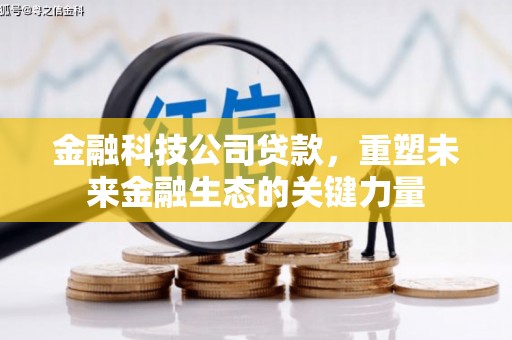 宁阳金融科技公司贷款，重塑未来金融生态的关键力量