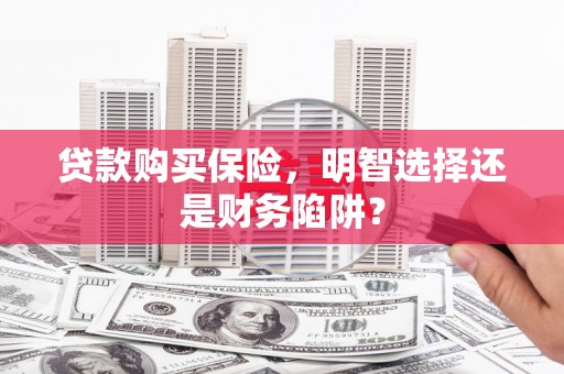 宁阳贷款购买保险，明智选择还是财务陷阱？