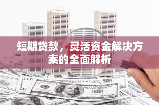宁阳短期贷款，灵活资金解决方案的全面解析