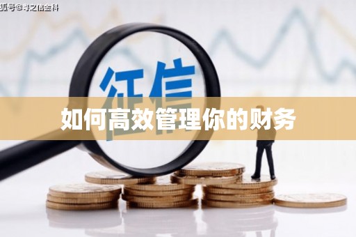 宁阳如何高效管理你的财务